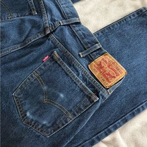 Levi's Relaxed Fit Dark Blue Jeans